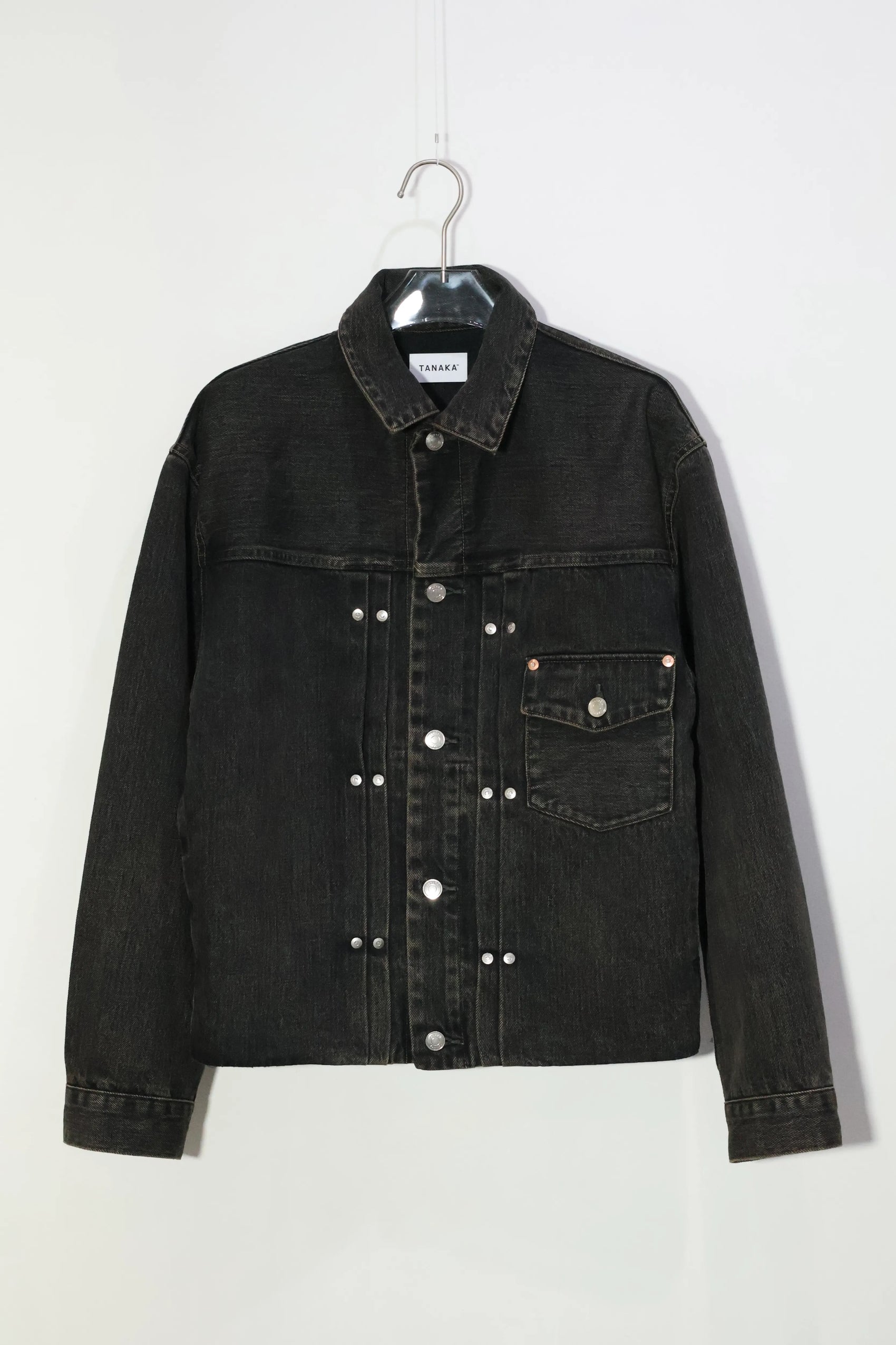 TANAKA - THE JEAN JACKET - DUSTY BLACK