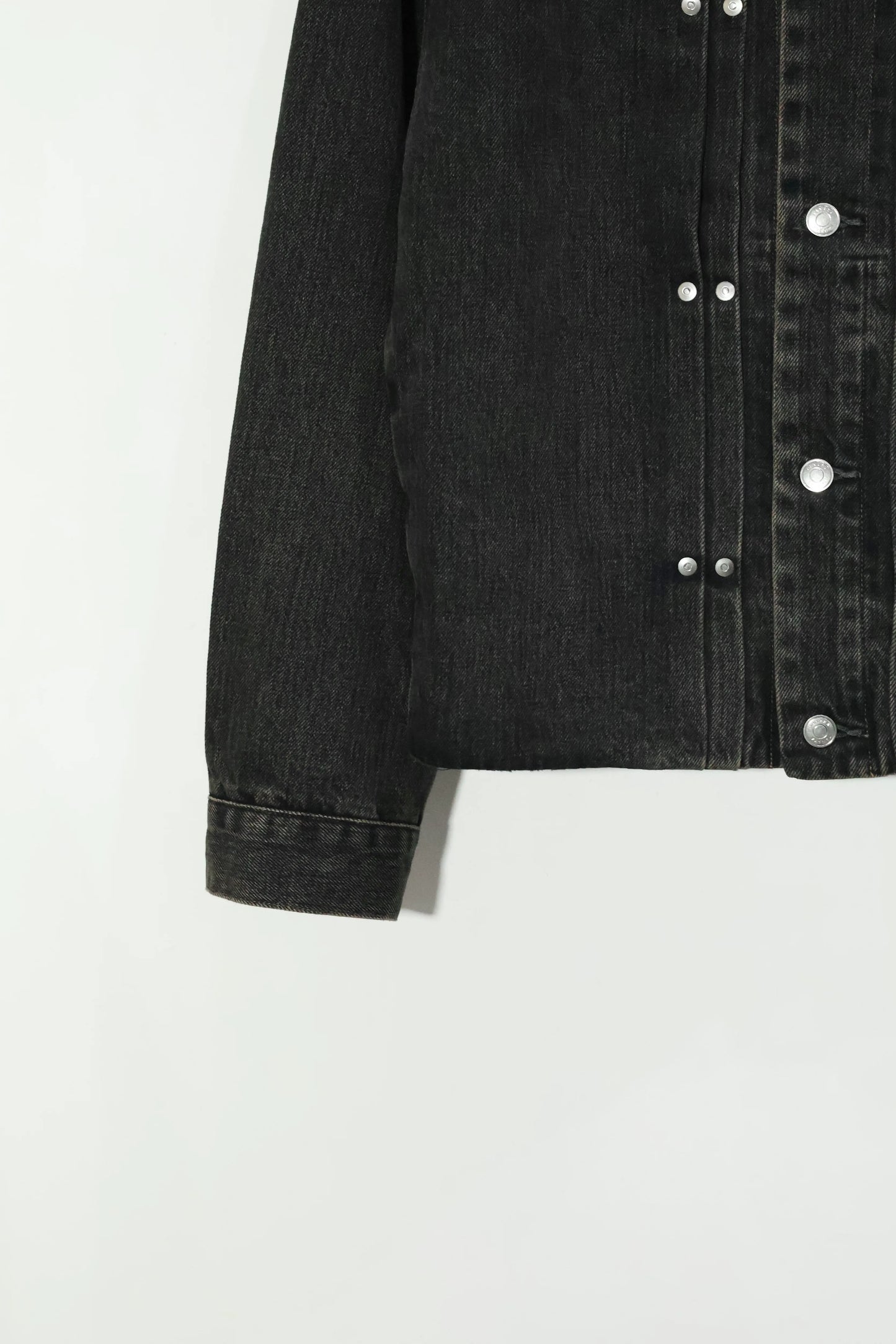 TANAKA - THE JEAN JACKET - DUSTY BLACK