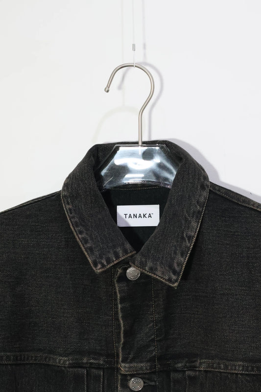 TANAKA - THE JEAN JACKET - DUSTY BLACK