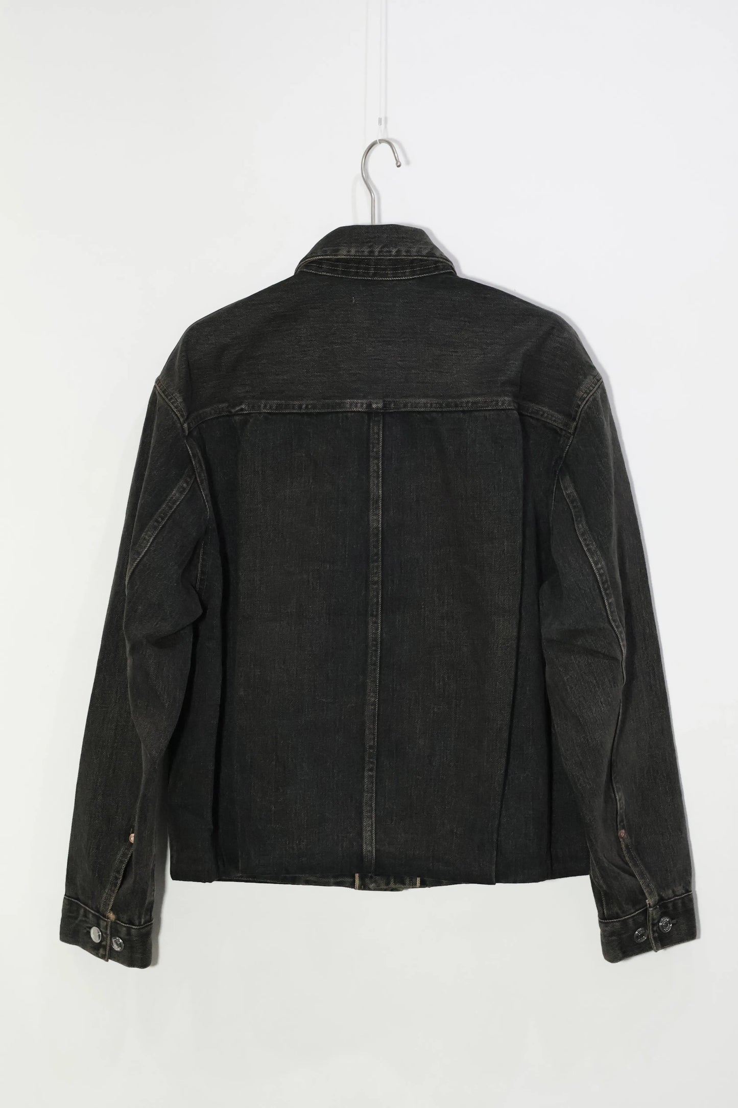 TANAKA - THE JEAN JACKET - DUSTY BLACK