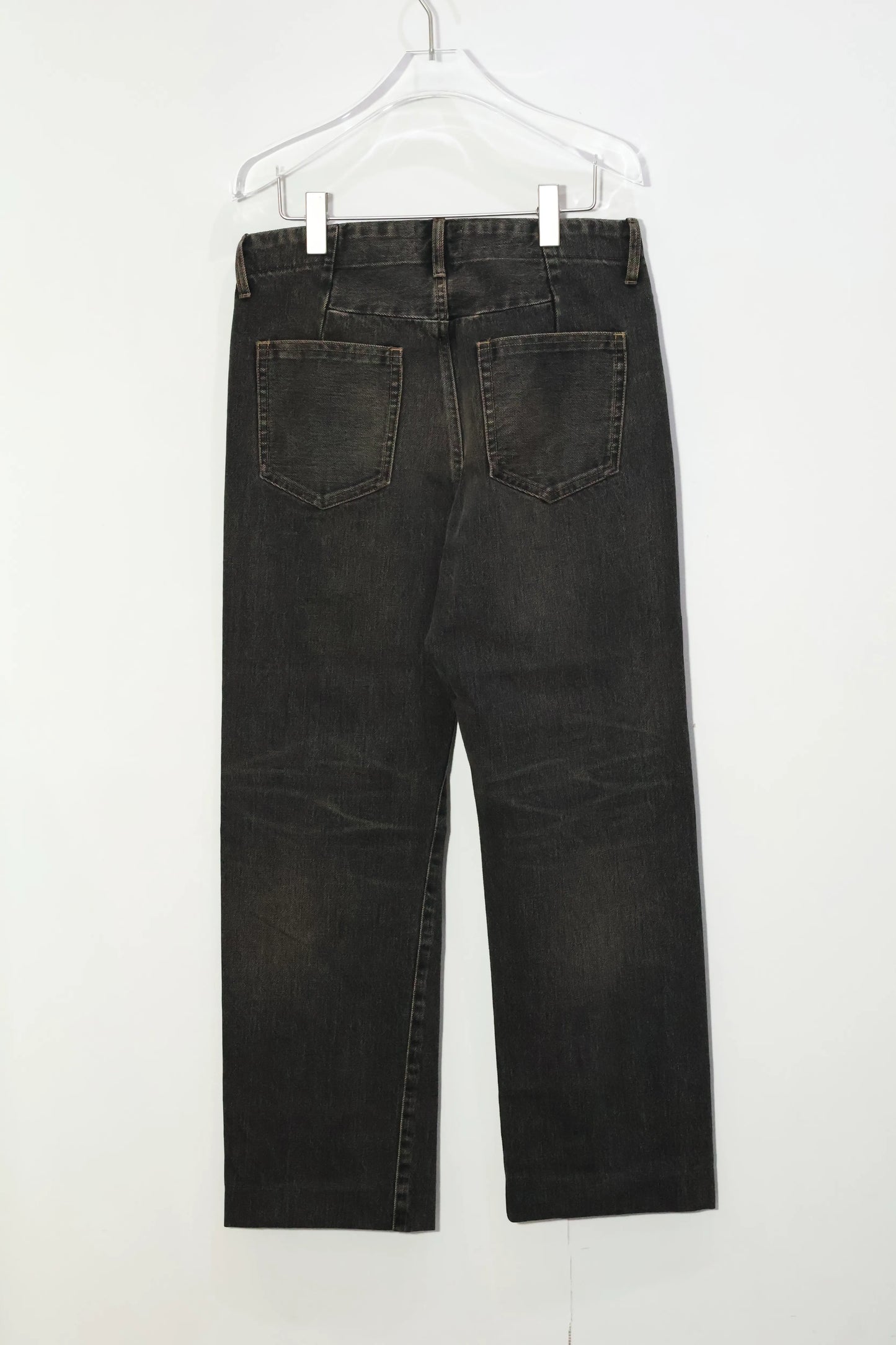 TANAKA - NEW CLASSIC JEAN TROUSERS - DUSTY BLACK