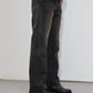 TANAKA - NEW CLASSIC JEAN TROUSERS - 黯淡黑