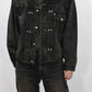 TANAKA - THE JEAN JACKET - DUSTY BLACK