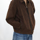 TANAKA - UTILITY JEAN JACKET - BROWN CANVAS