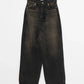 INSCRIRE - Baggy 5 Pocket - BLACK USED
