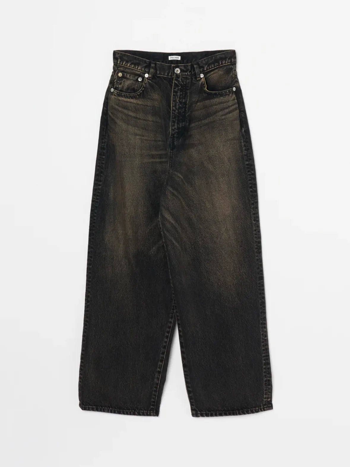 INSCRIRE - Baggy 5 Pocket - BLACK USED