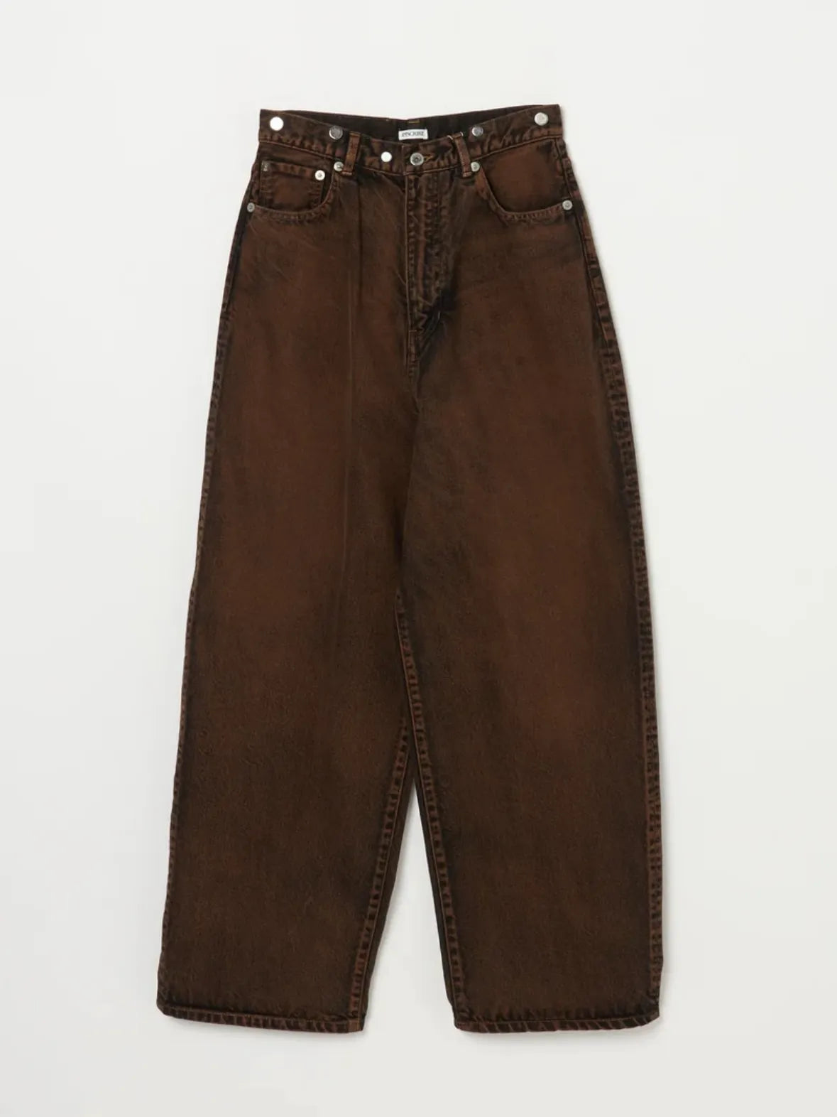 INSCRIRE - Baggy 5 Pocket - RED BROWN USED