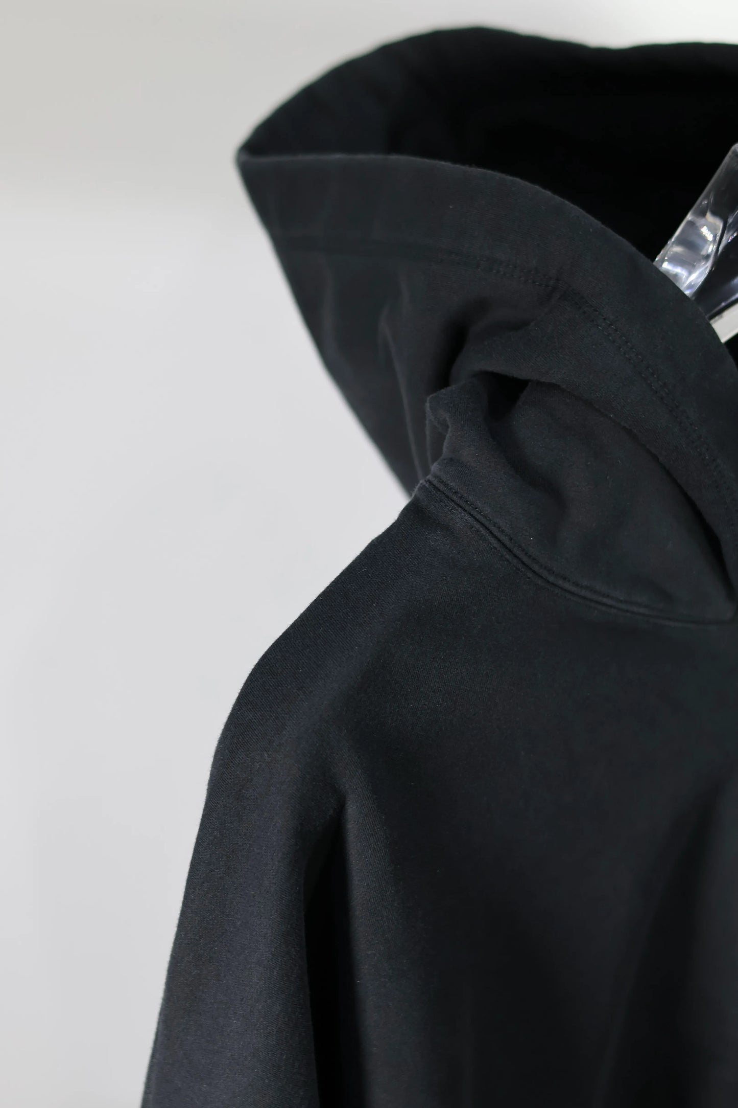 KANEMASA PHIL. - 36G Fine Sweat Zip Hoodie - BLACK DYE