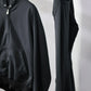 KANEMASA PHIL. - 36G Fine Sweat Zip Hoodie - BLACK DYE