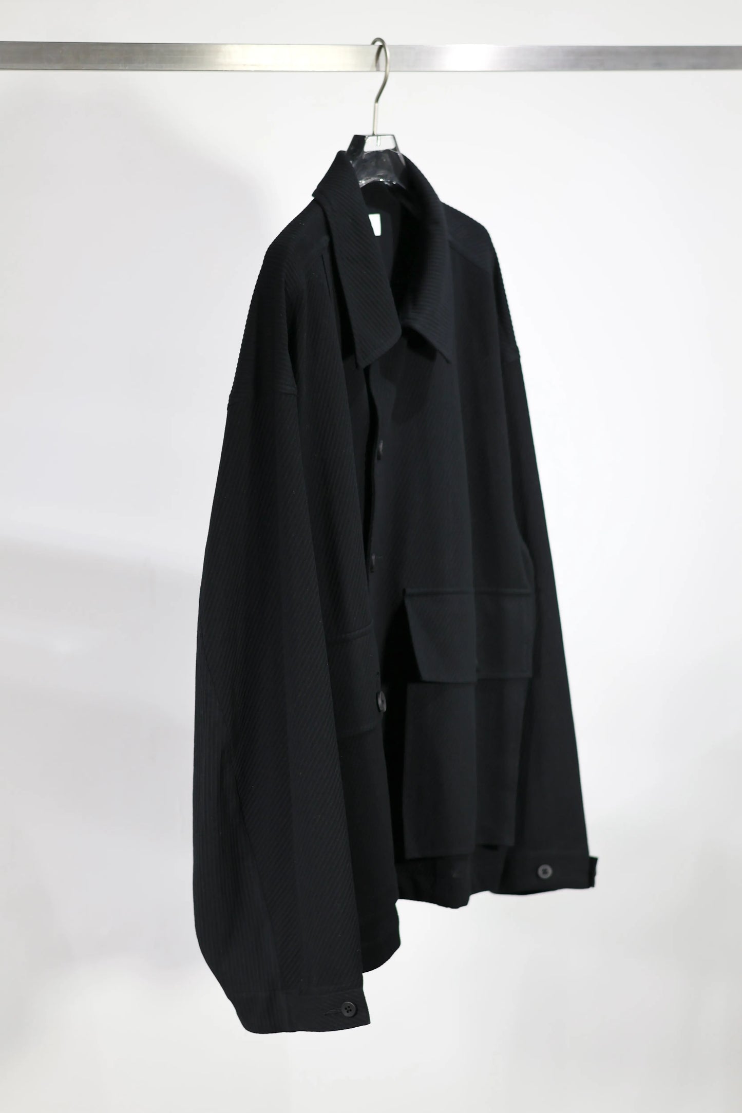 KANEMASA PHIL. - 28G High Twist Work Jacket - BLACK