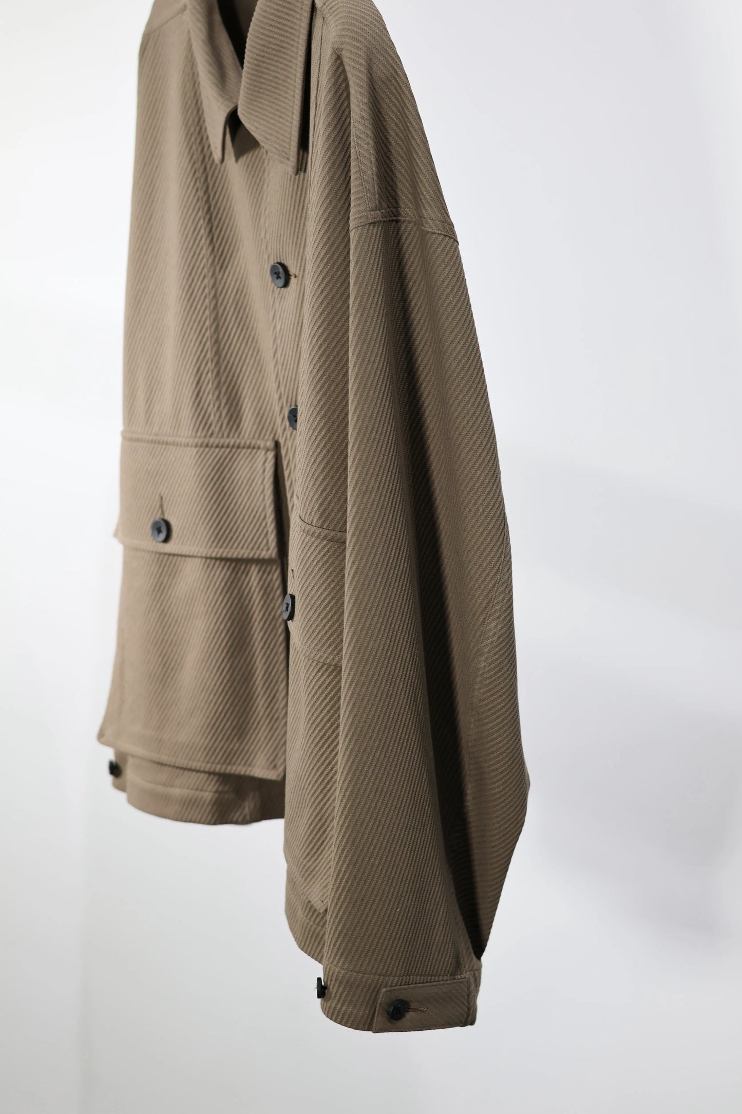 KANEMASA PHIL. - 28G High Twist Work Jacket - KHAKI