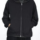 KANEMASA PHIL. - 46G Solaro Zip Hoodie - BLACK BROWN