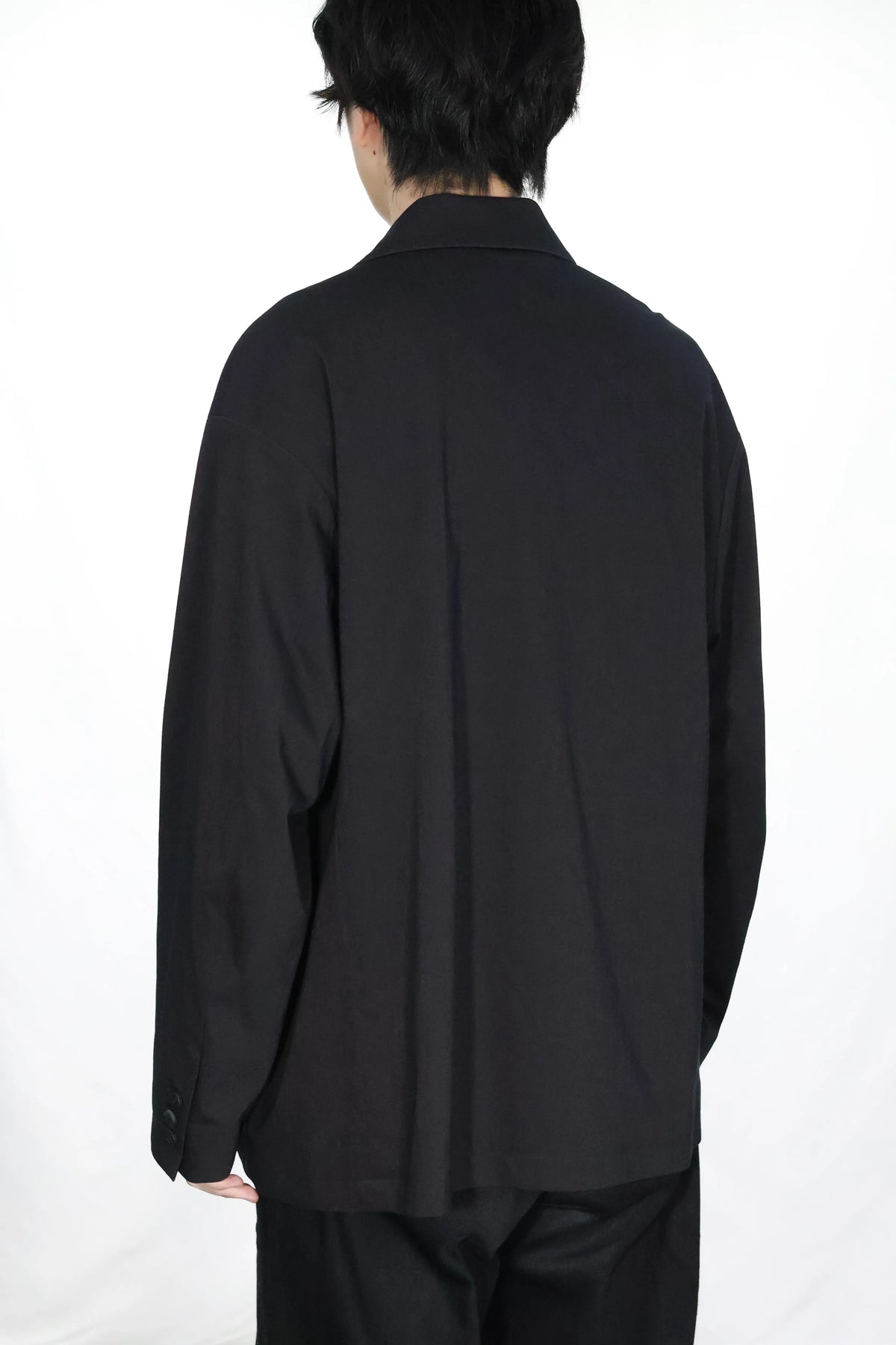 KANEMASA PHIL. - 46G Solaro Double Jacket - BLACK BROWN