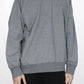 KANEMASA PHIL. - 36G Raglan Heather Pullover - CHARCOAL DYE