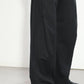 KANEMASA PHIL. - 36G Draping Pants - 黑色硫化染