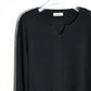 nakedgauge - KEY-NECK PULLOVER - BLACK