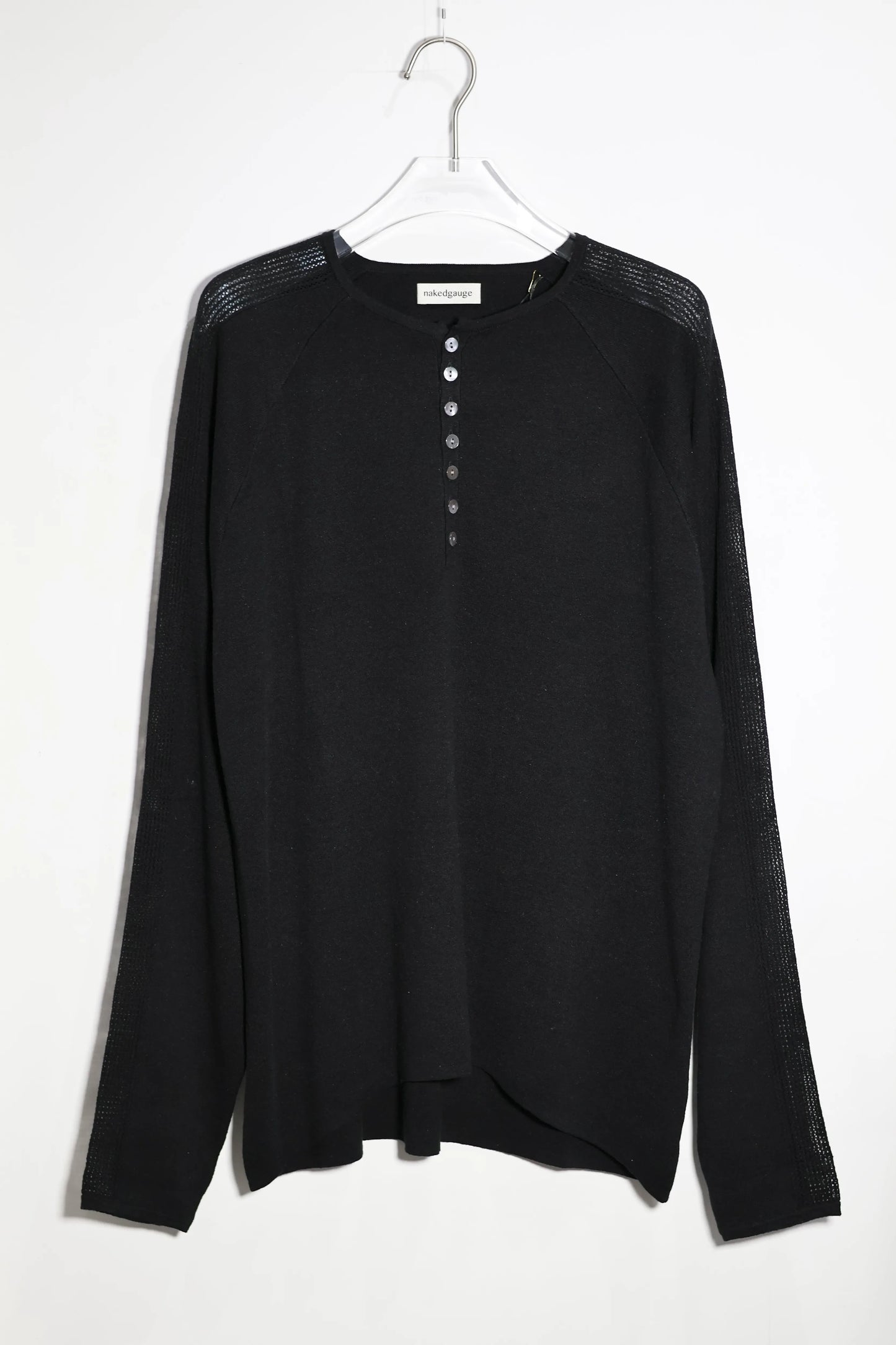 nakedgauge - GLEANER SHIRT - BLACK