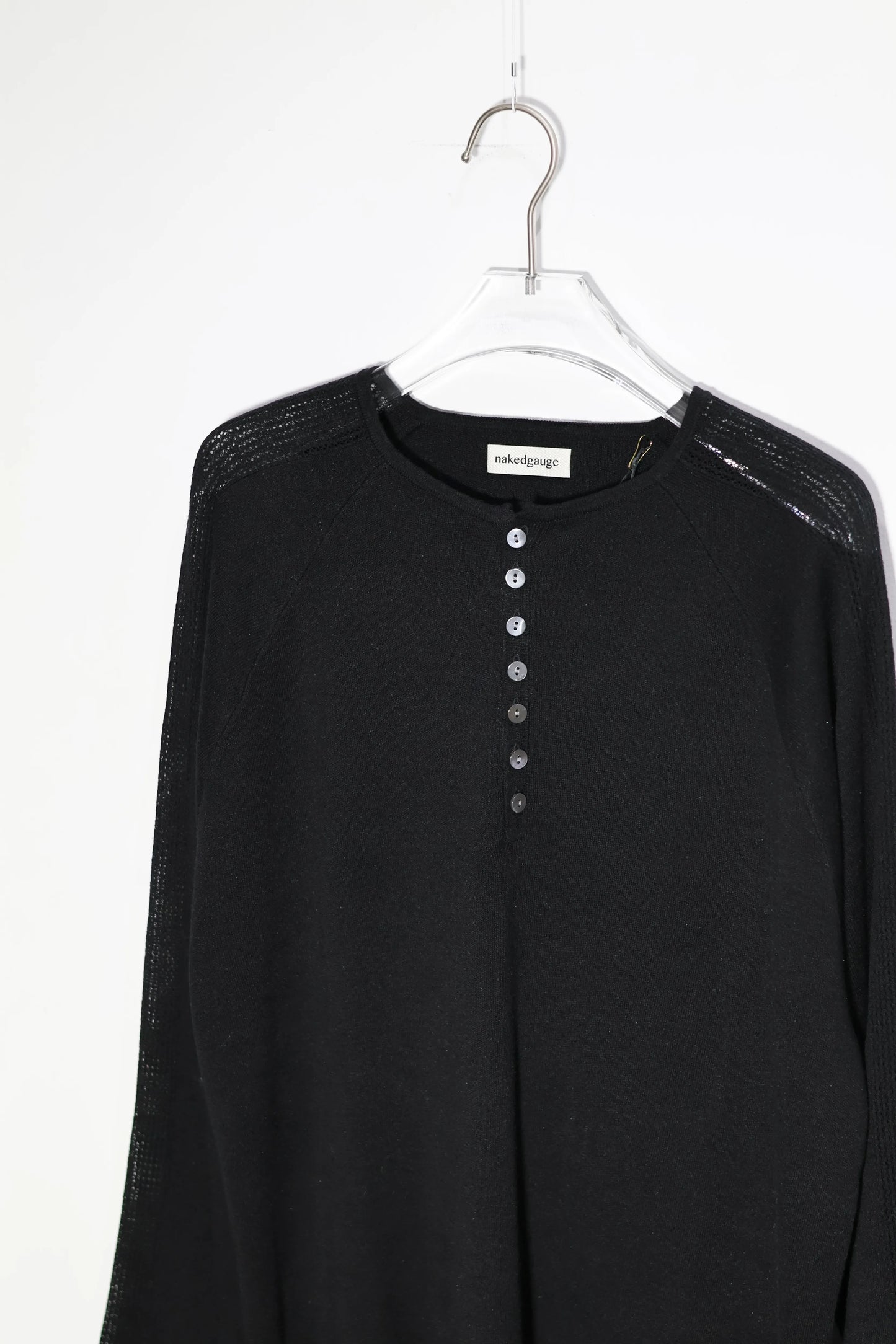 nakedgauge - GLEANER SHIRT - BLACK