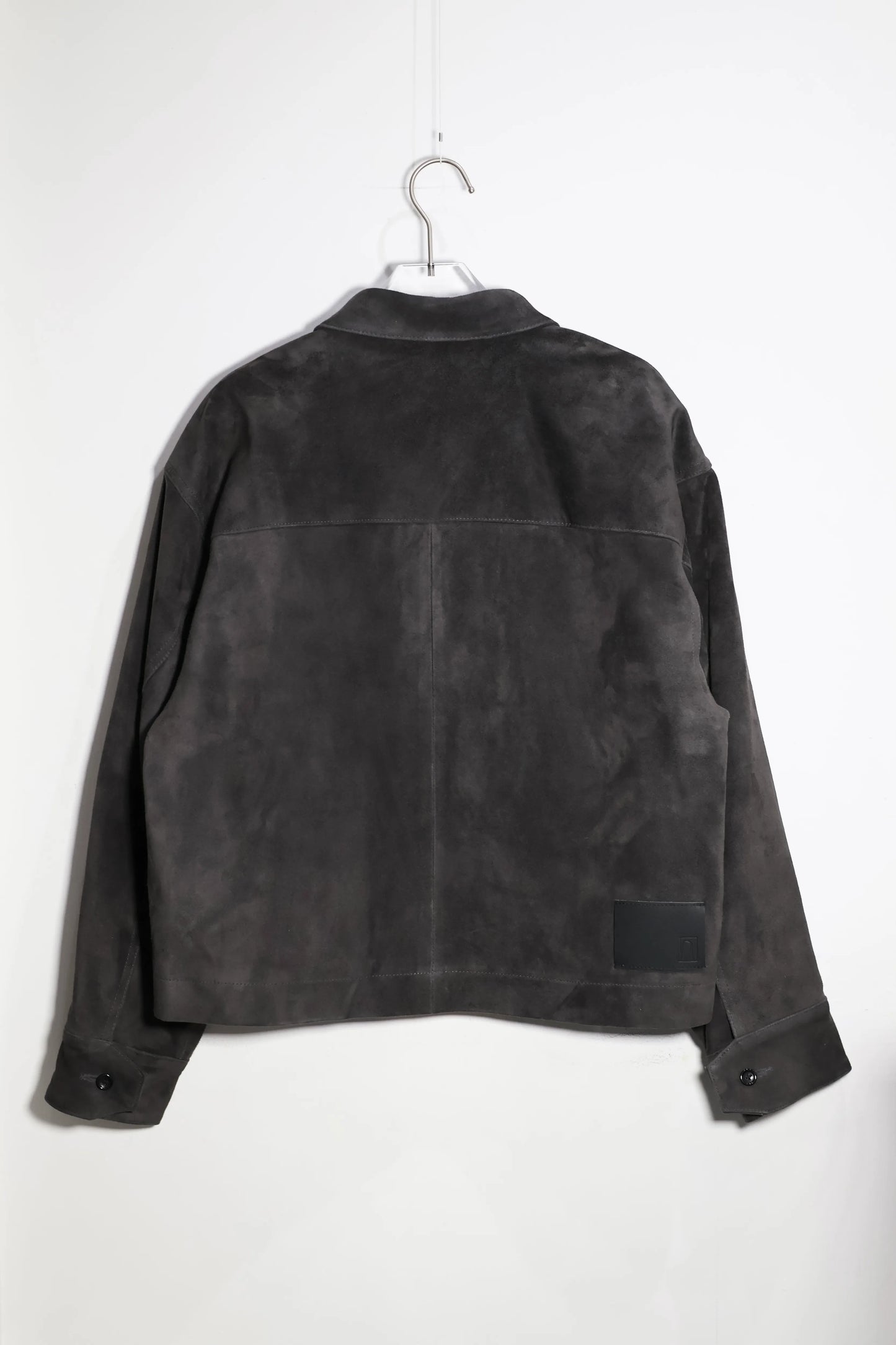 nakedgauge - GOAT SUEDE CPO JACKET - GRAY