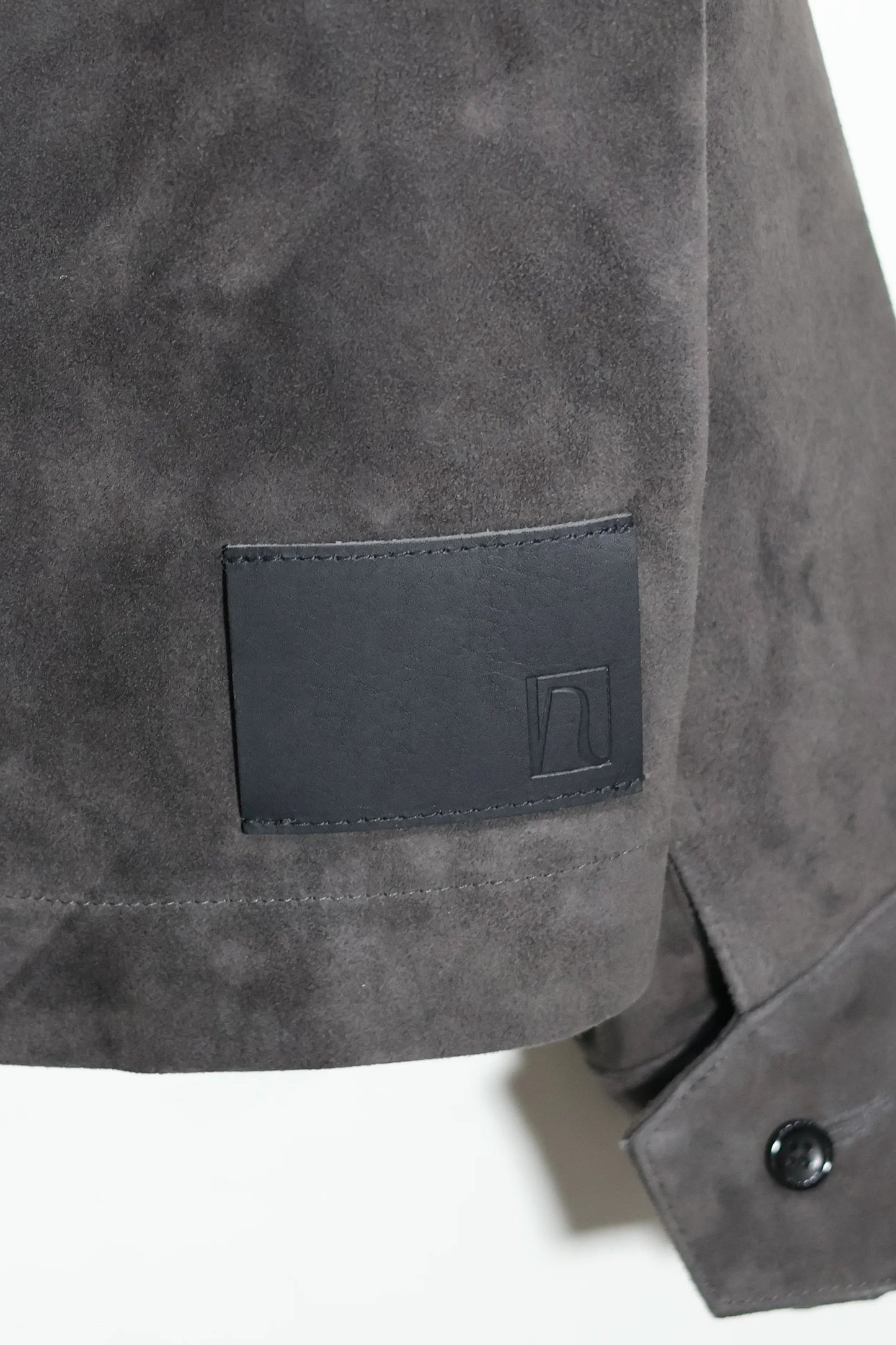 nakedgauge - GOAT SUEDE CPO JACKET - GRAY
