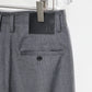 nakedgauge - WOOL GABARDINE ASHLEY SLACKS - GRAY