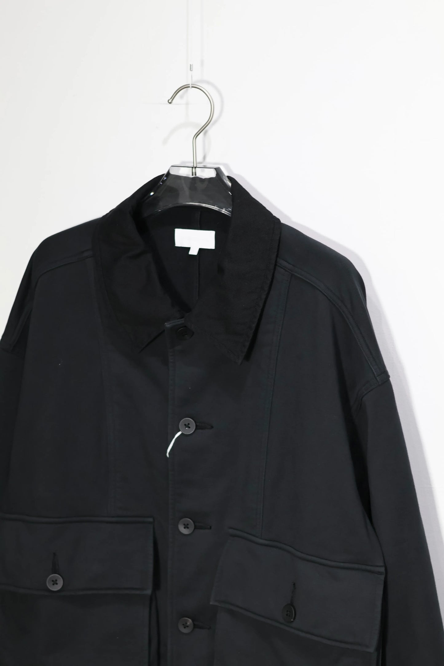 KANEMASA PHIL. - 36G Fine Sweat Work Jacket - BLACK DYE