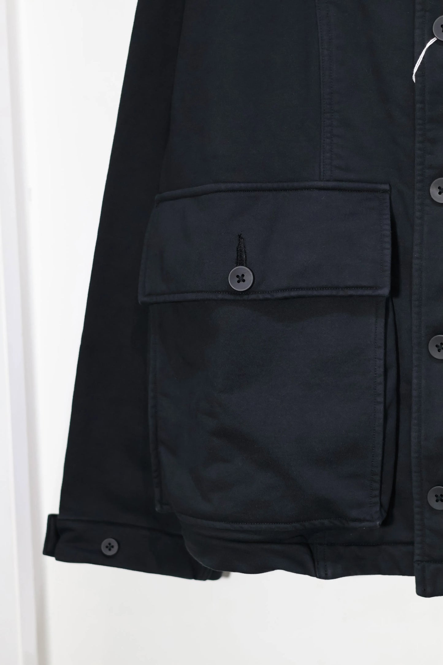 KANEMASA PHIL. - 36G Fine Sweat Work Jacket - BLACK DYE