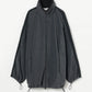 INSCRIRE - Fleece Loose Fit Track Jacket - DK.GREY