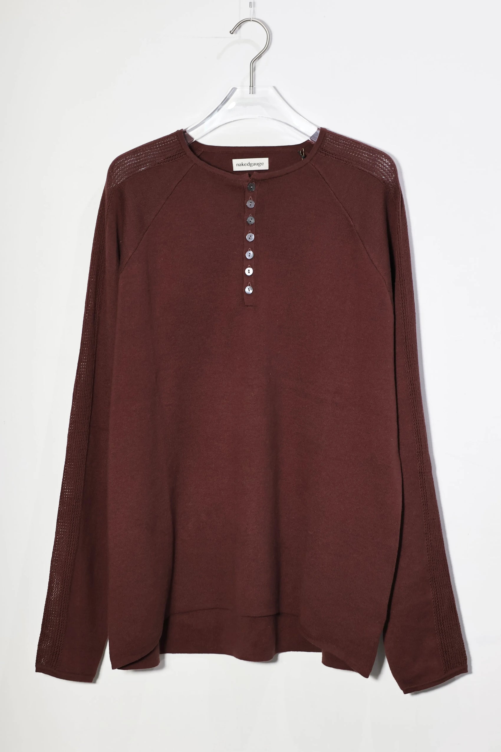 nakedgauge - GLEANER SHIRT - BROWN