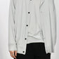 house of naked - SILK × CASHMERE CARDIGAN I - LIGHT GRAY