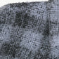 JOHN MASON SMITH / JANE SMITH - COTTON FLANNEL NEEDLE PUNCH OVERSIZED REGULAR COLLAR SHIRTS - SAX