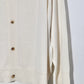 house of naked - SILK × CASHMERE CARDIGAN I - RAW WHITE