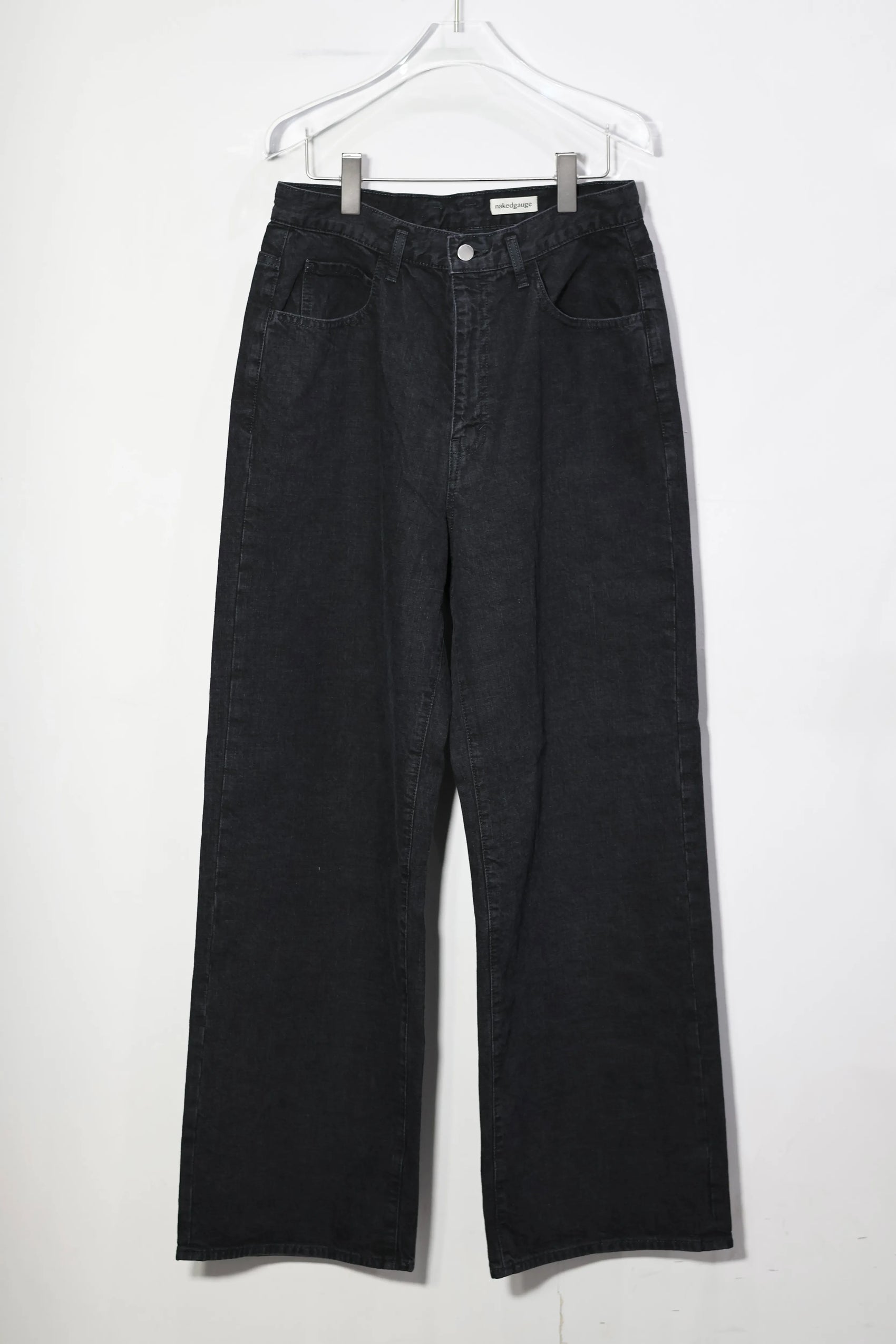 nakedgauge - ZIMBABWE COTTON DENIM ASHLEY JEANS - FD GRAY