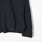 nakedgauge - HAND KNITTING MESH SHIRT - BLACK