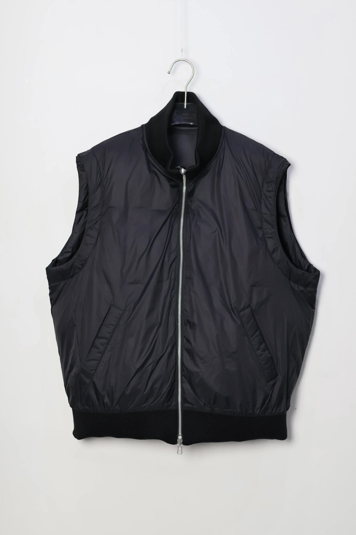 08sircus x TAION - Down detachable bomber - BLACK