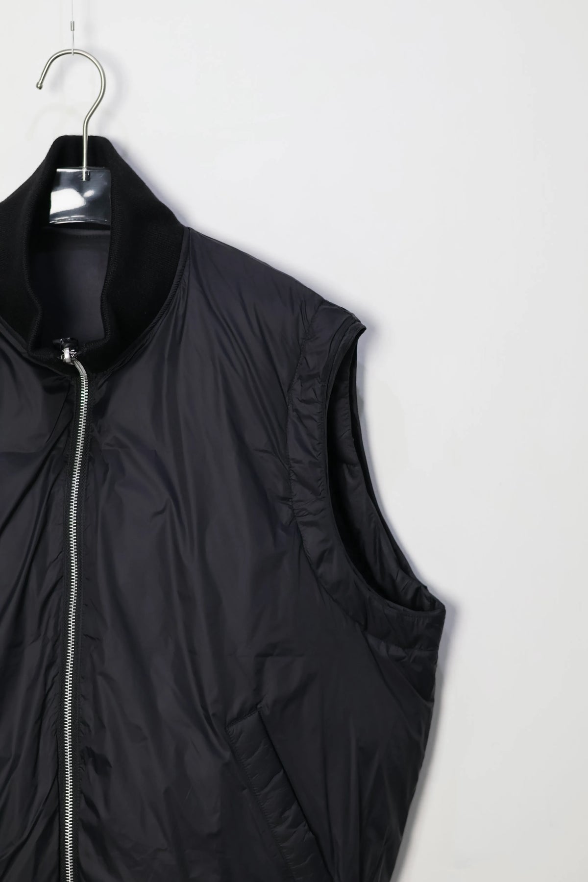 08sircus x TAION - Down detachable bomber - BLACK