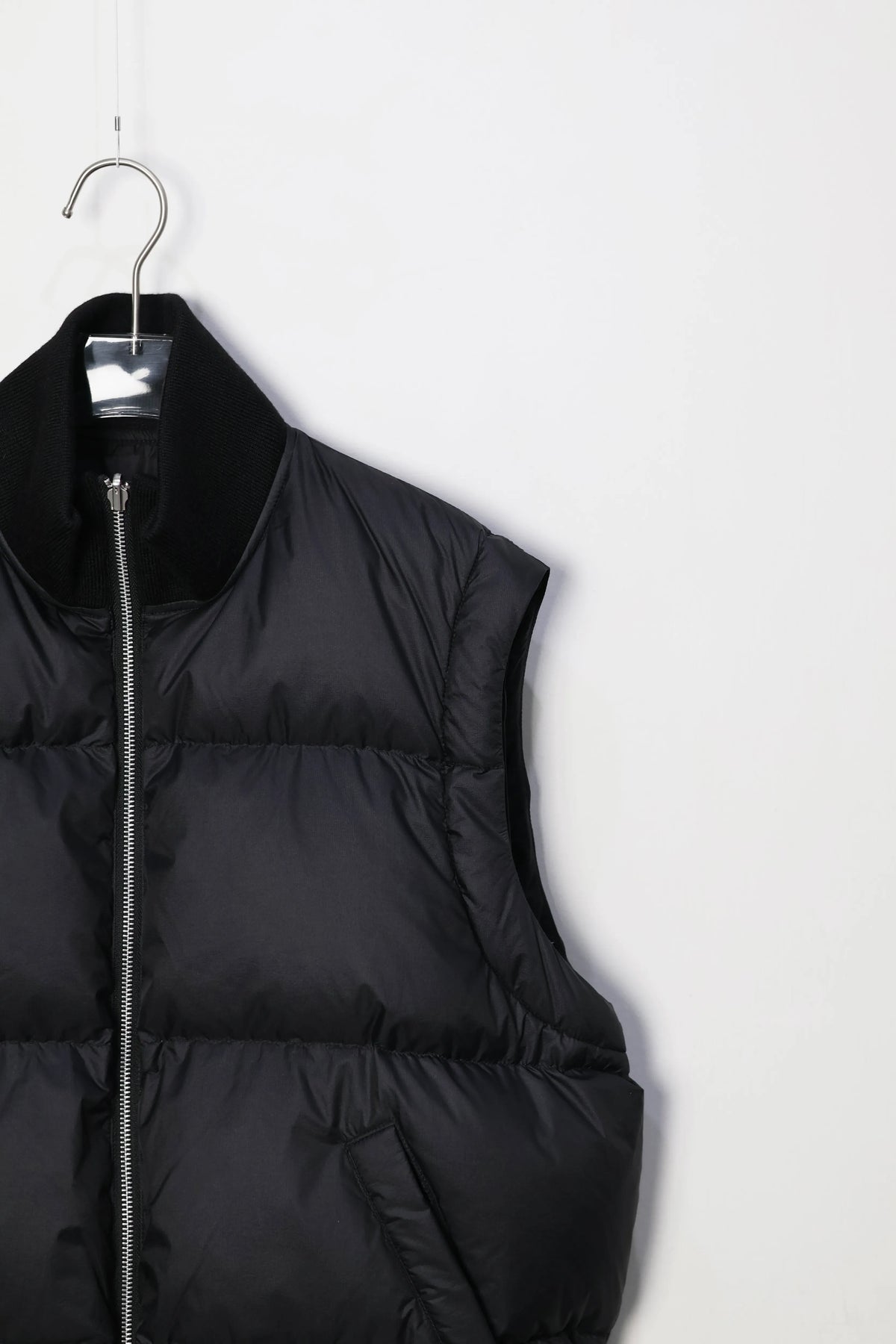 08sircus x TAION - Down detachable bomber - BLACK