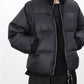 08sircus x TAION - Down detachable bomber - BLACK