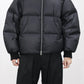 08sircus x TAION - Down detachable bomber - BLACK