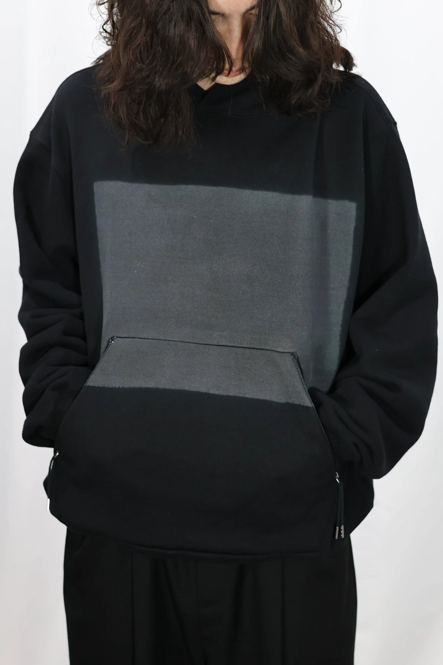TANAKA - THE SWEAT HOODIE - HEATHER GRAY(CACTUS)