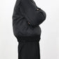 08sircus x TAION - Down detachable bomber - BLACK