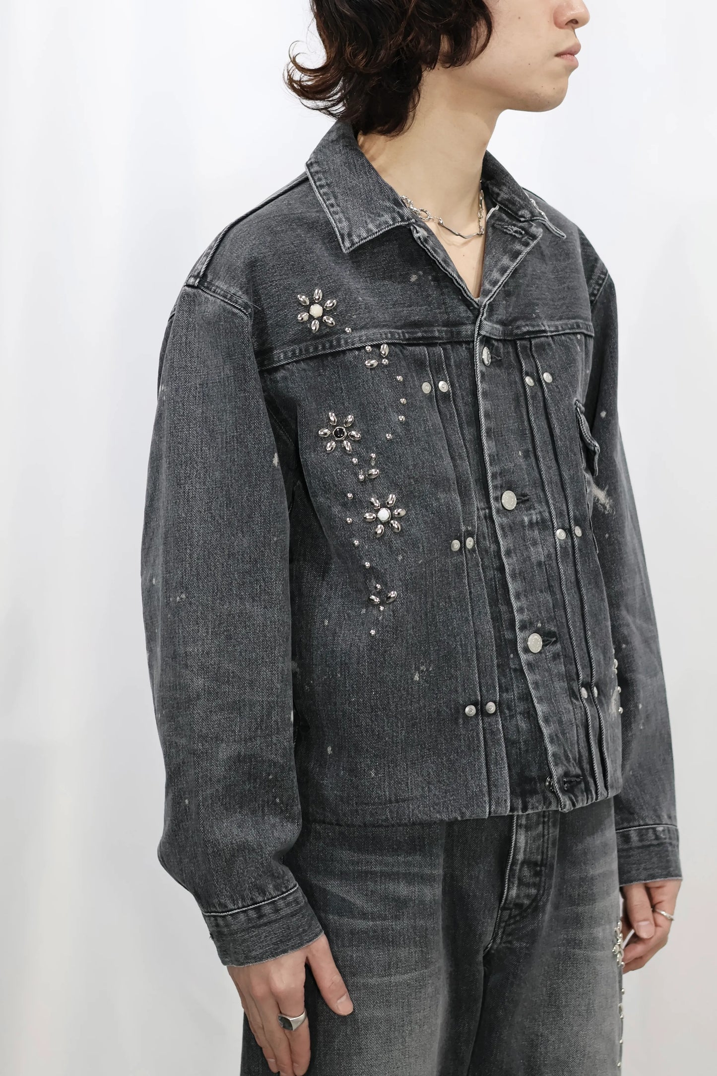 TANAKA - THE JEAN JACKET - GRAY(BIJOU)