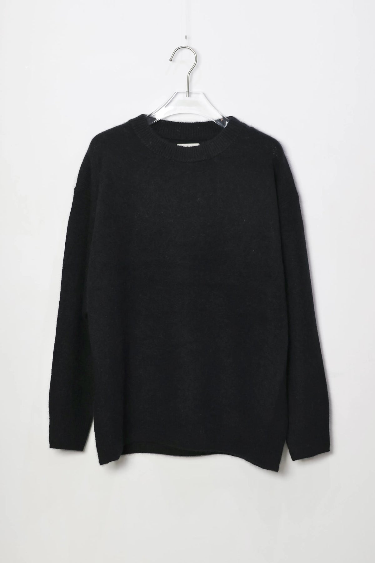 nakedgauge - FOX CUDDLE SWEATER - BLACK