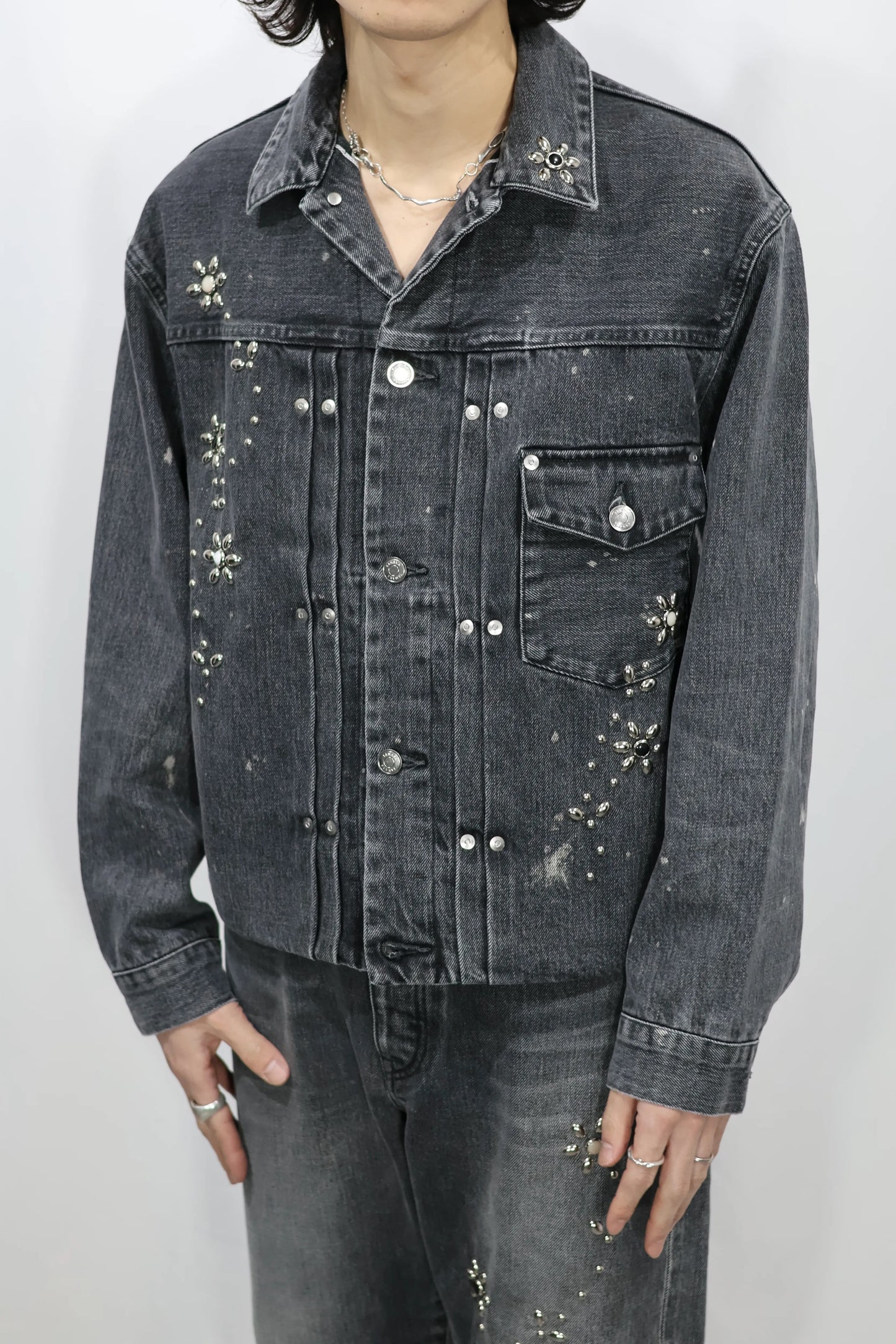 TANAKA - THE JEAN JACKET - GRAY(BIJOU)