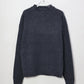 nakedgauge - COMFORT TOUCH DOUBLE COLLAR PULLOVER - CHARCOAL GRAY