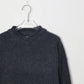 nakedgauge - COMFORT TOUCH DOUBLE COLLAR PULLOVER - CHARCOAL GRAY