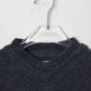nakedgauge - COMFORT TOUCH DOUBLE COLLAR PULLOVER - CHARCOAL GRAY