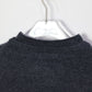 nakedgauge - COMFORT TOUCH DOUBLE COLLAR PULLOVER - CHARCOAL GRAY