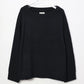 nakedgauge - MERINO WOOL PULLOVER - BLACK