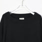nakedgauge - MERINO WOOL PULLOVER - BLACK